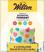 DP NEON COLOR VANILLA FONDANT ICING 1LB
