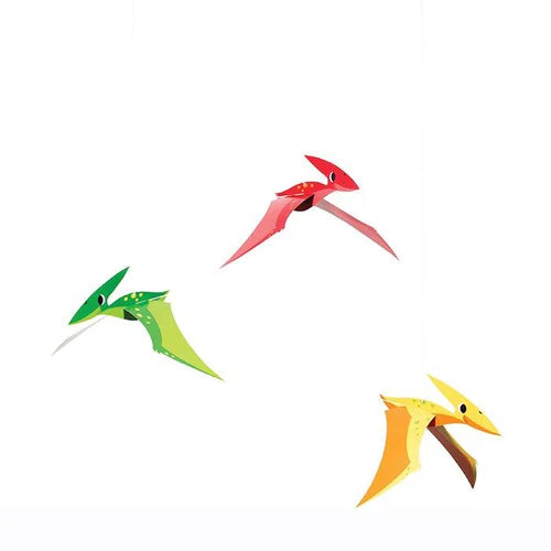 DINO PARTY 3D HANGING CUTOUTS