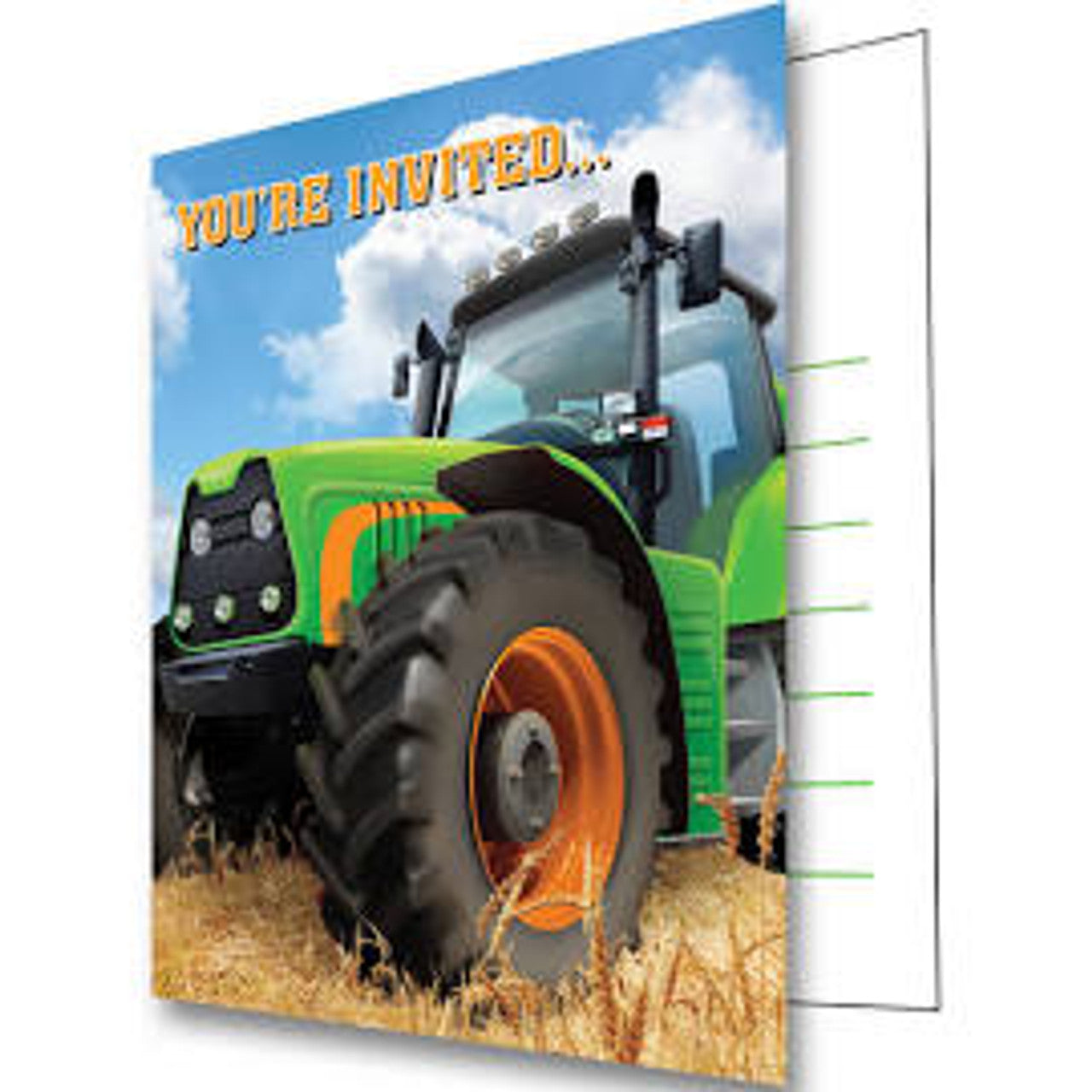 INVITATIONS TRACTOR TIME