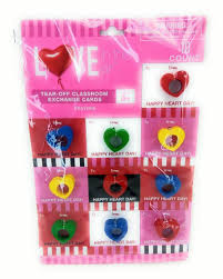 CRAYON TEAR OFF VDAY EXCHANGE CARDS 10CT