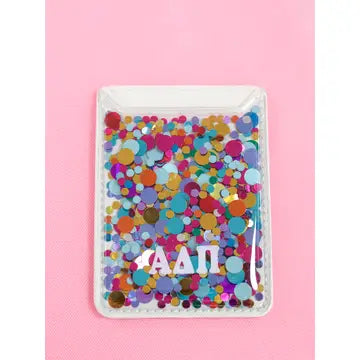 SORORITY CONFETTI PHONE WALLET