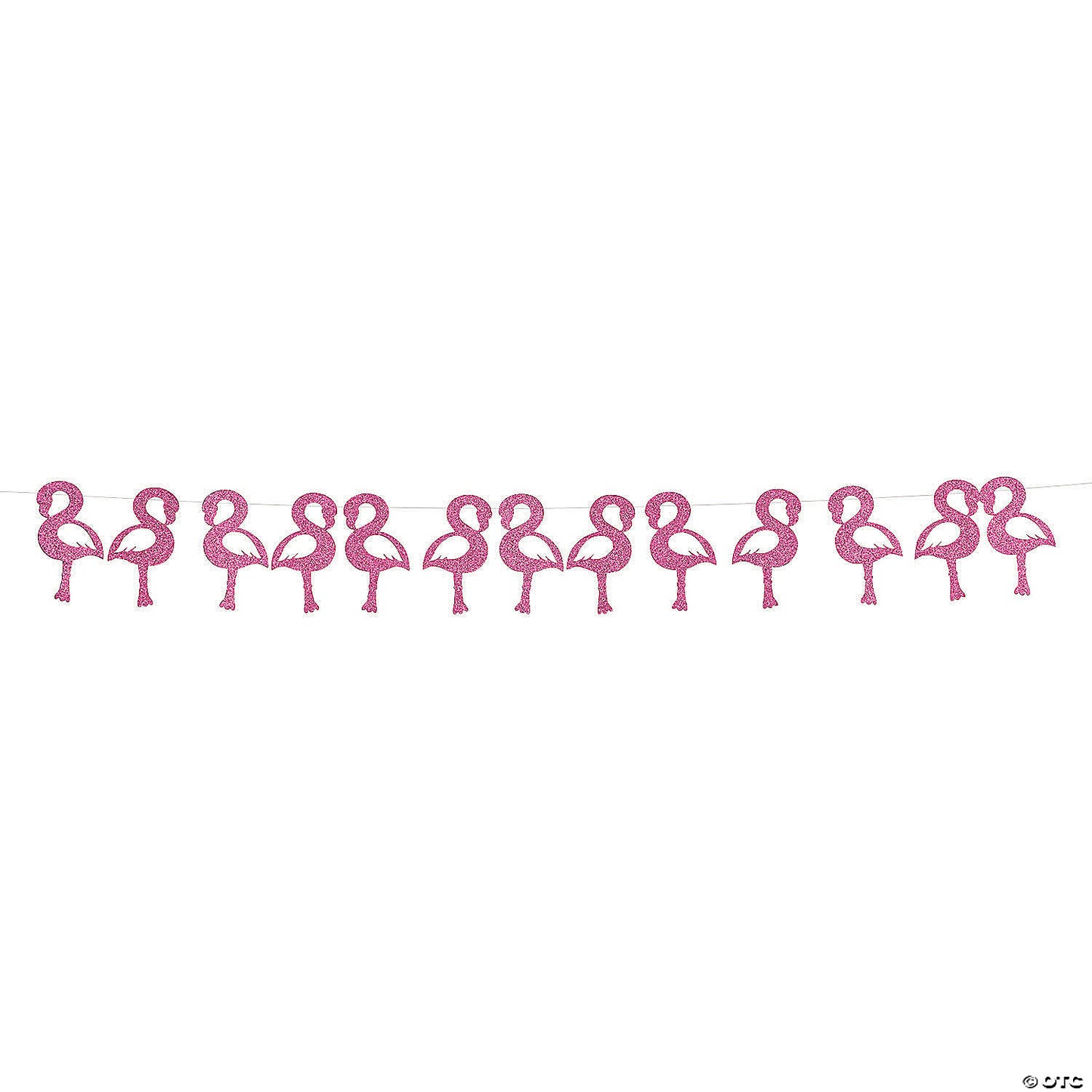 FLAMINGO GLITTER GARLAND