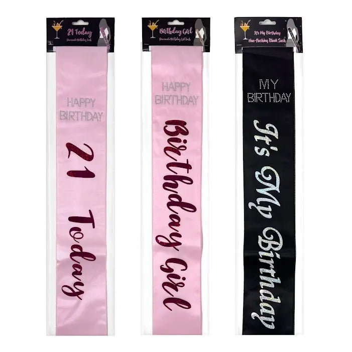 21 TODAY PINK SASH
