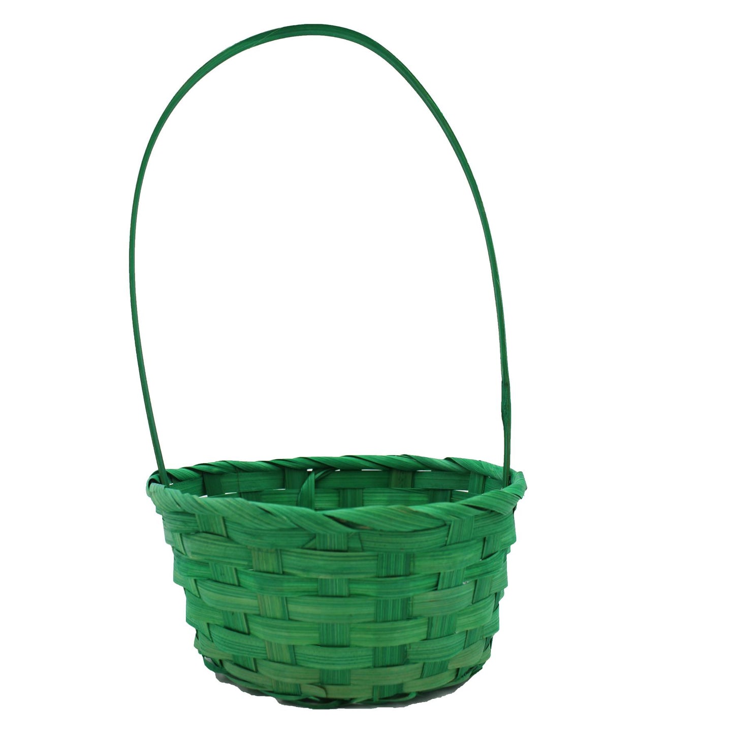 WOVEN EASTER BASKET - GREEN