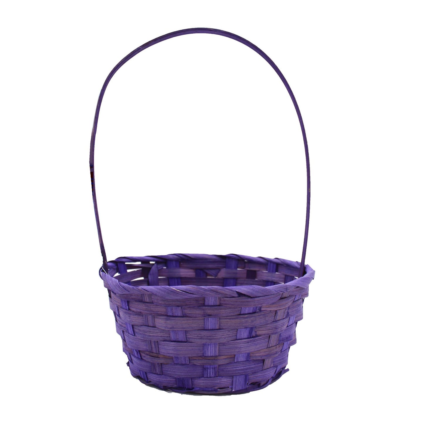 WOVEN EASTER BASKET - PURPLE
