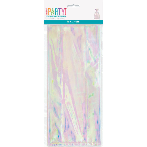 IRIDESCENT CELLO BAG - 10 CT
