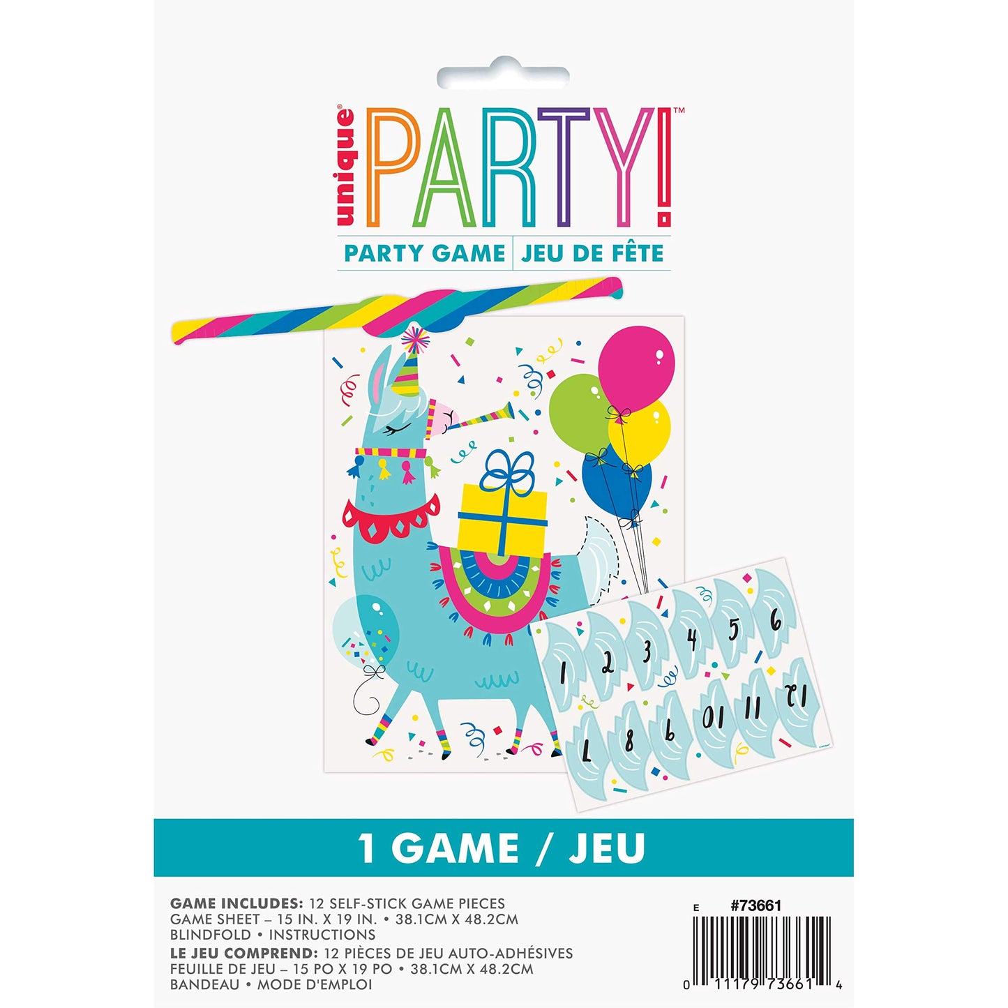 LLAMA BDAY PARTY GAME