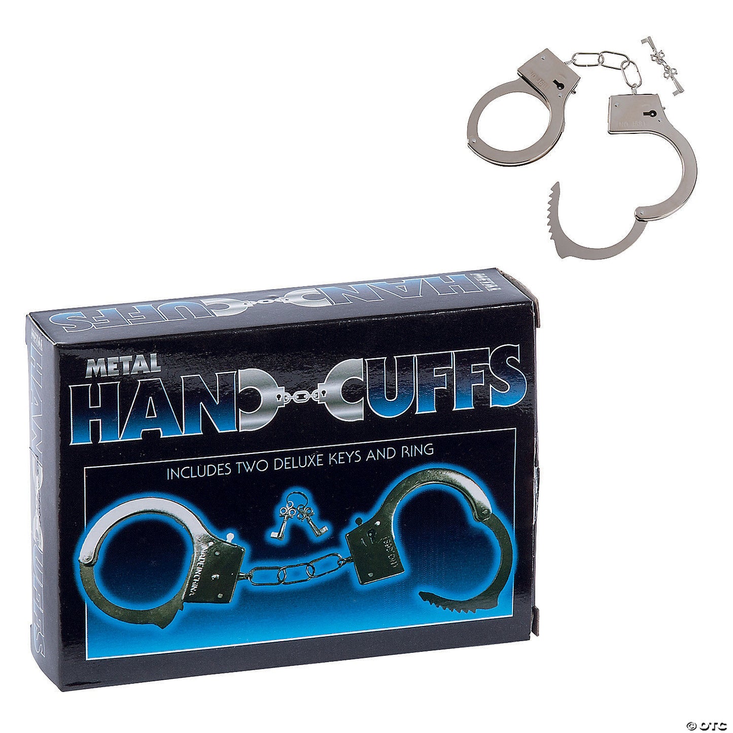 METAL LOCK HANDCUFFS W/ KEYS