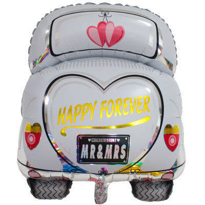 WEDDING CAR MYLAR