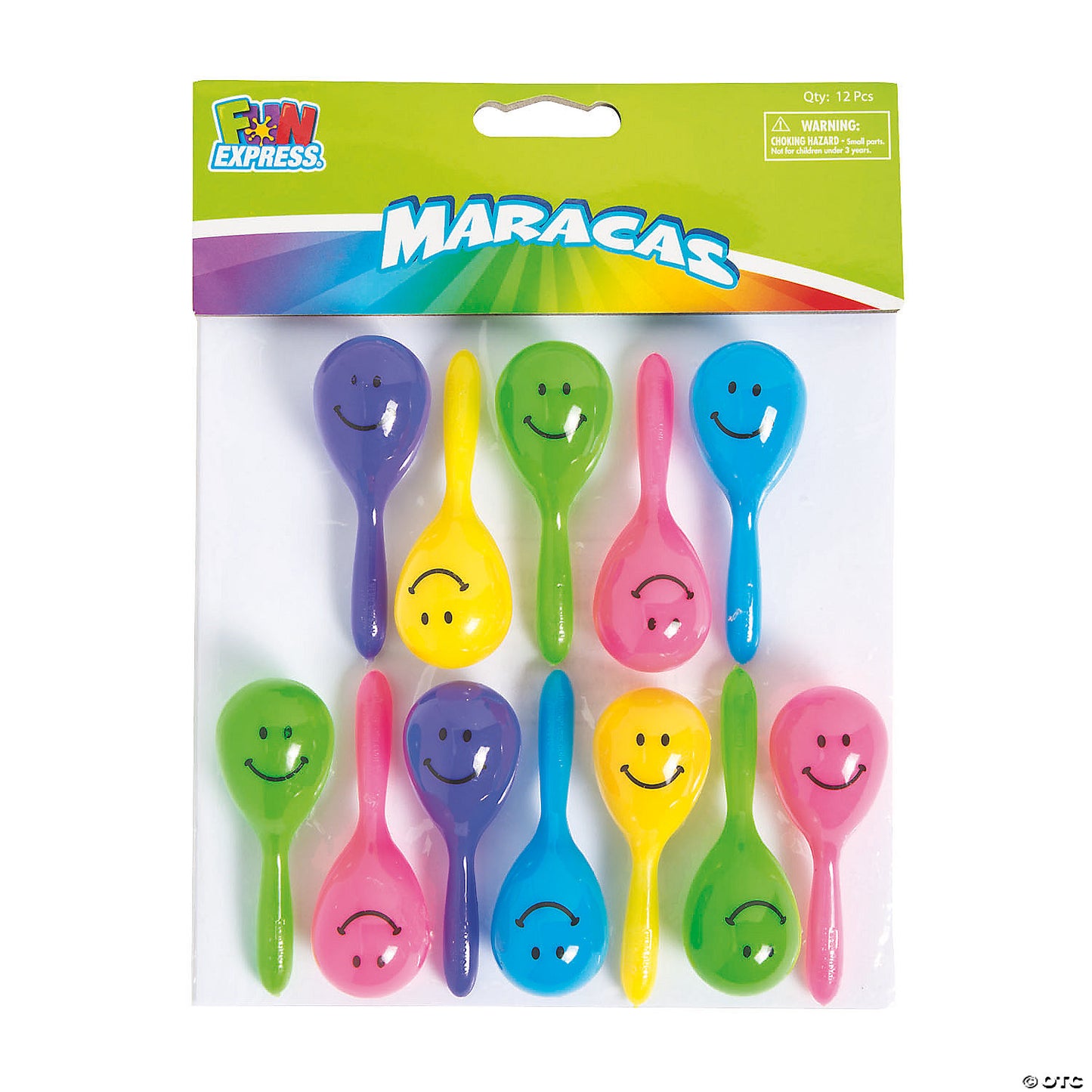 VP SMILE FACE MARACAS