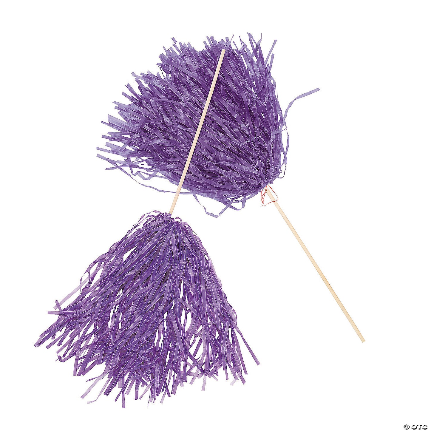 PURPLE SPIRIT POM POM - 24 COUNT