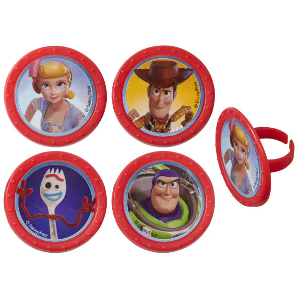TOY STORY CUPCAKE RINGS 12CT