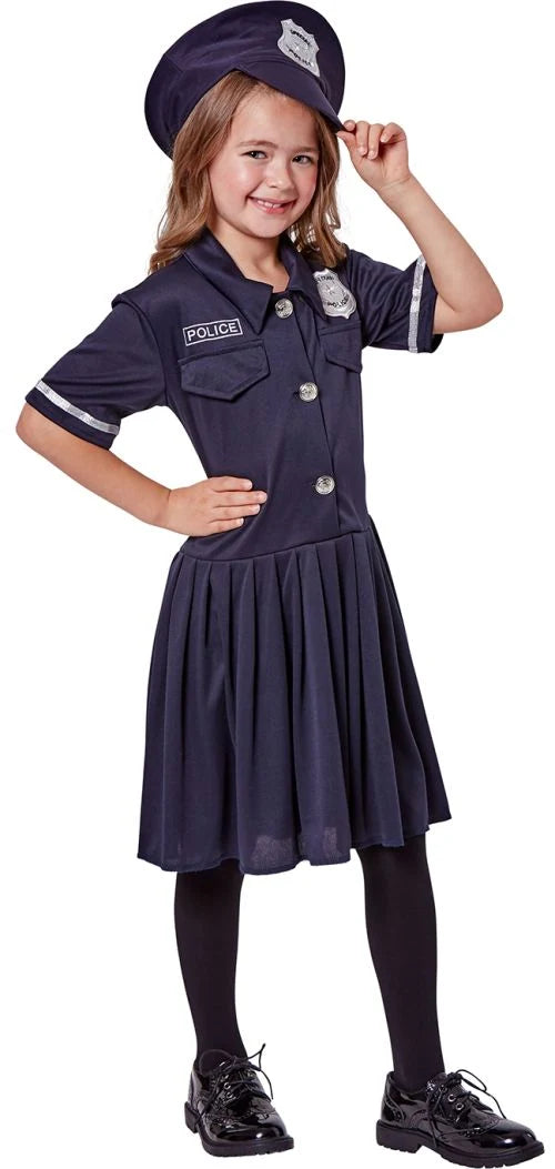 POLICE GIRL COSTUME CHILD