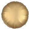 18" CIRCLE MYLAR MATTE GOLD