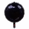 18" CIRCLE MYLAR BLACK