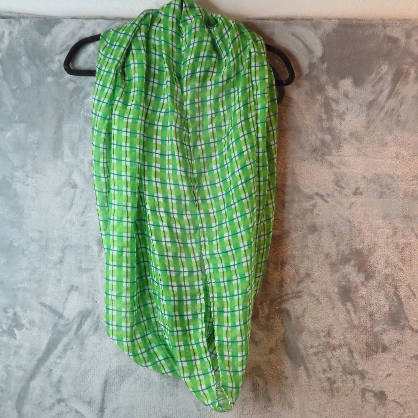 ST. PAT'S PLAID INFINITY SCARF