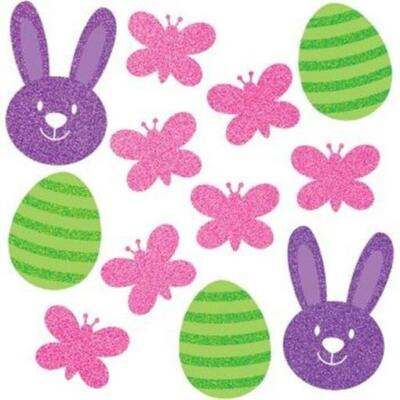 EASTER ICONS GLITTER CUTOUTS