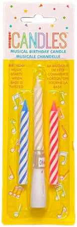 MUSICAL BIRTHDAY CANDLE