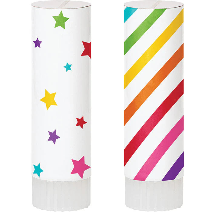 MUTICOLOR CONFETTI CANNONS 2PK