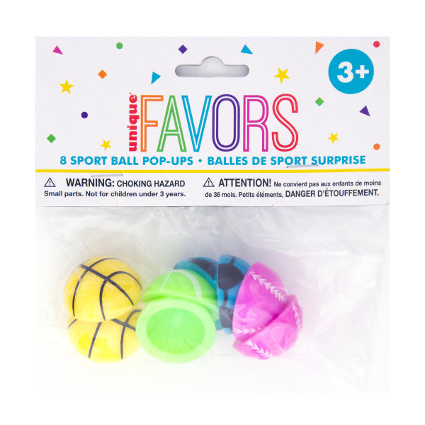 SPORTS BALL POP UPS