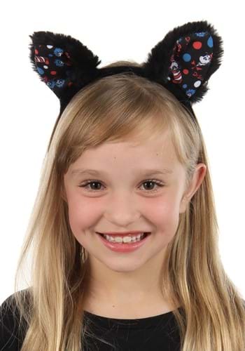 CAT IN THE HAT PATTERN EARS HEADBAND