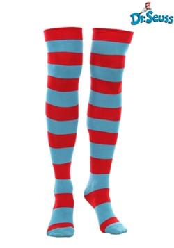 THING 1/2 STRIPED KNEE SOCKS ADULT