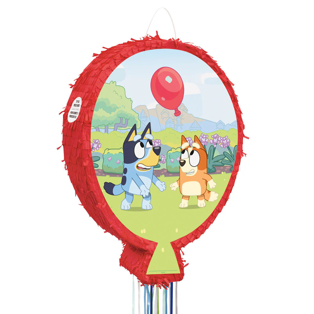 BLUEY SHAPED DRUM PINATA