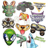 MONSTER JAM PHOTO PROPS