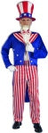 UNCLE SAM ADULT MED COSTUME