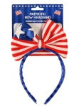 FLAG BOW HEADBAND