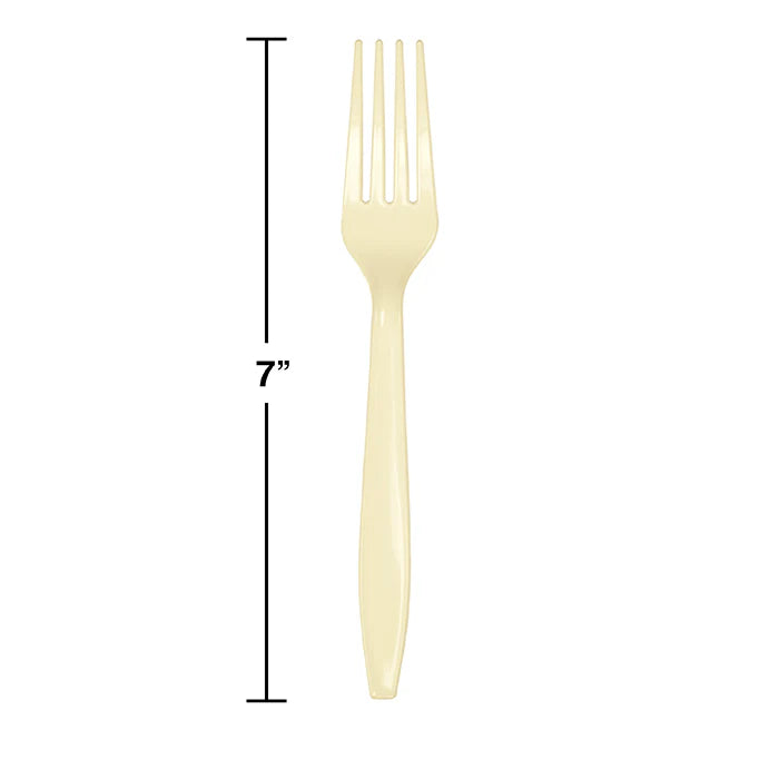 IVORY FORKS 24CT