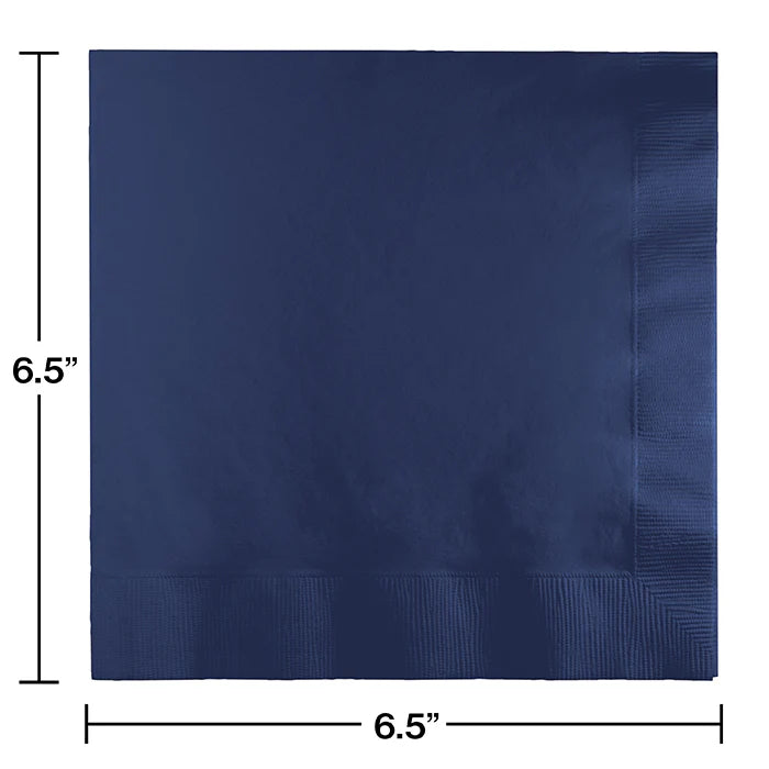 NAVY LUNCH NAPKINS 50CT