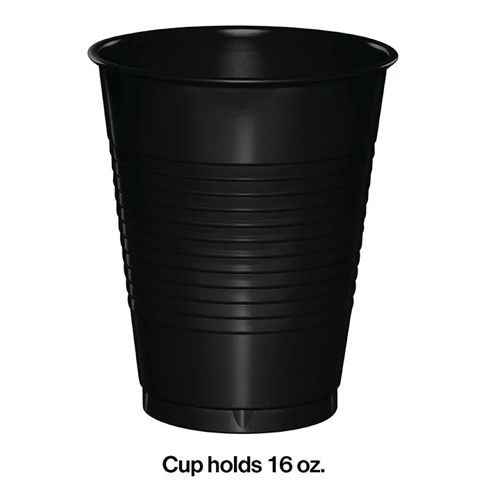 BLACK VELVET 16OZ PL CUPS