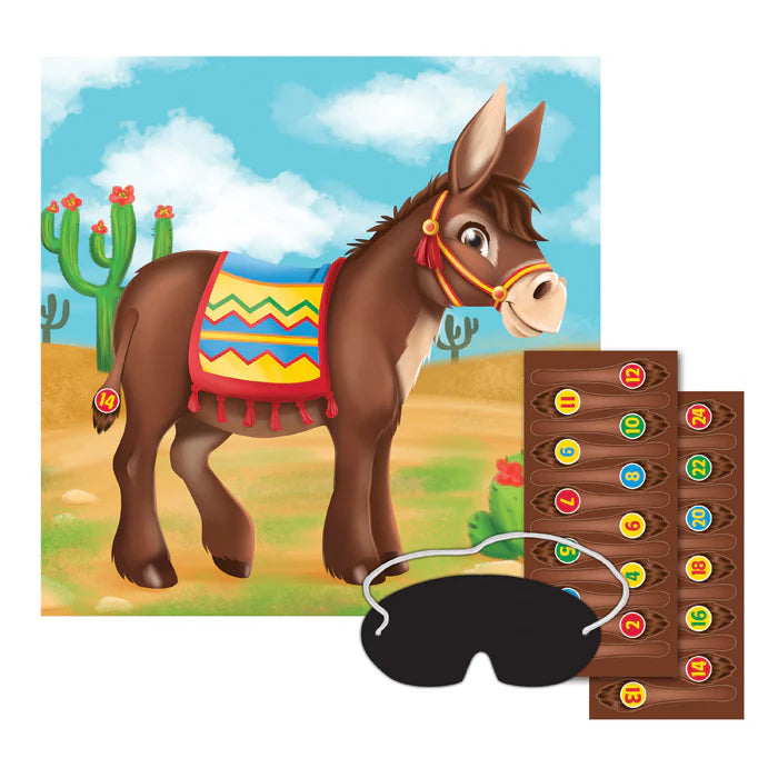 PIN THE TAIL ON THE DONKEY GAME