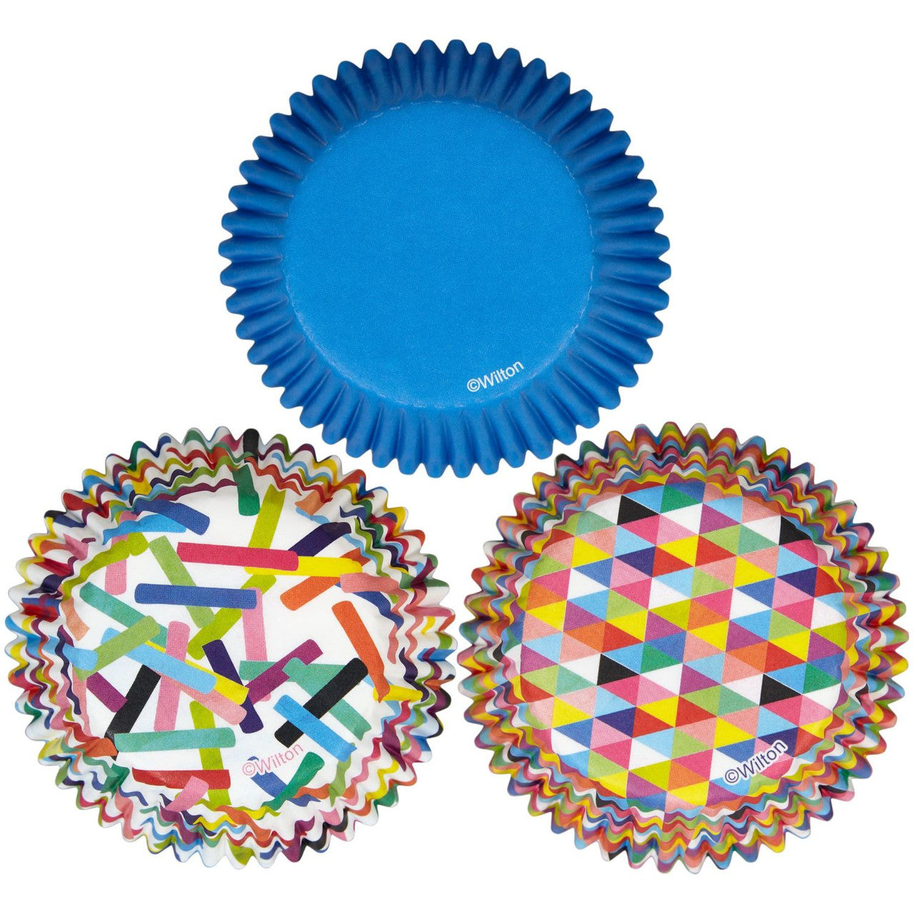 BRIGHT COLOR STD CUPCAKE LINERS