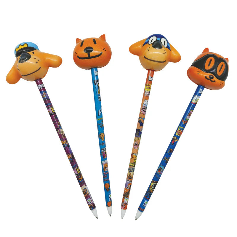 DOG MAN SQUISHY TOP PEN