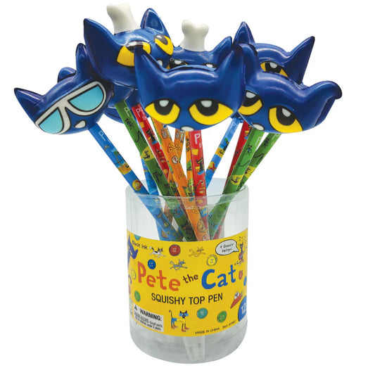 PETE THE CAT SQUISHY TOP PEN
