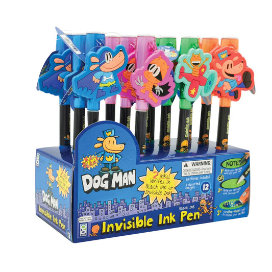 DOG MAN INVISIBLE INK PEN