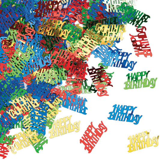 HAPPY BIRTHDAY CONFETTI