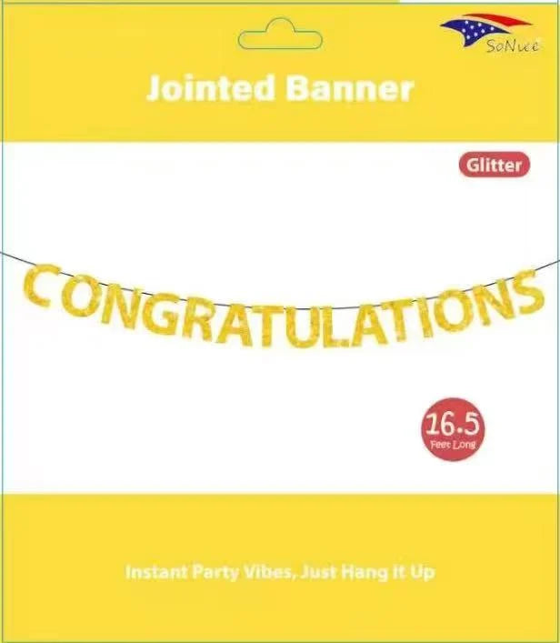 CONGRATULATIONS BANNER