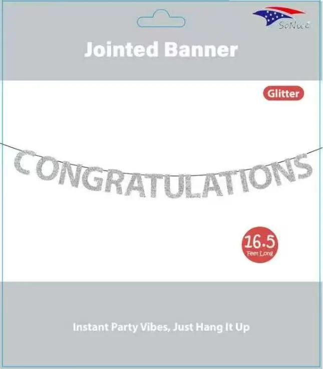 CONGRATULATIONS BANNER