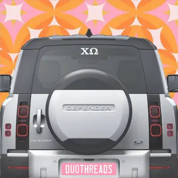 SORORITY CAR DECAL