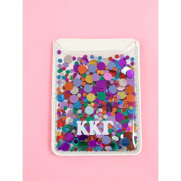 SORORITY CONFETTI PHONE WALLET