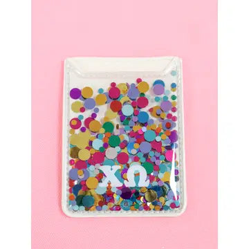 SORORITY CONFETTI PHONE WALLET
