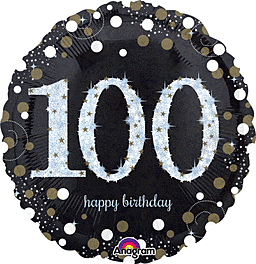 SPARKLING CELEB 100 18" MYLAR