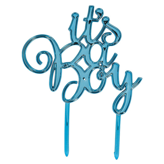 ITS A BOY CAKE TOPPER