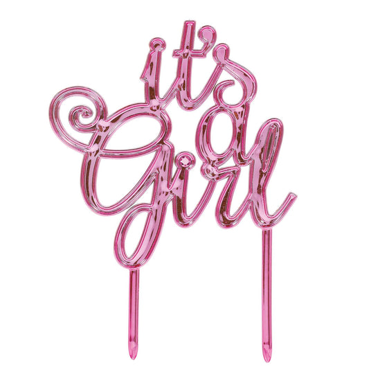 ITS A GIRL CAKE TOPPER