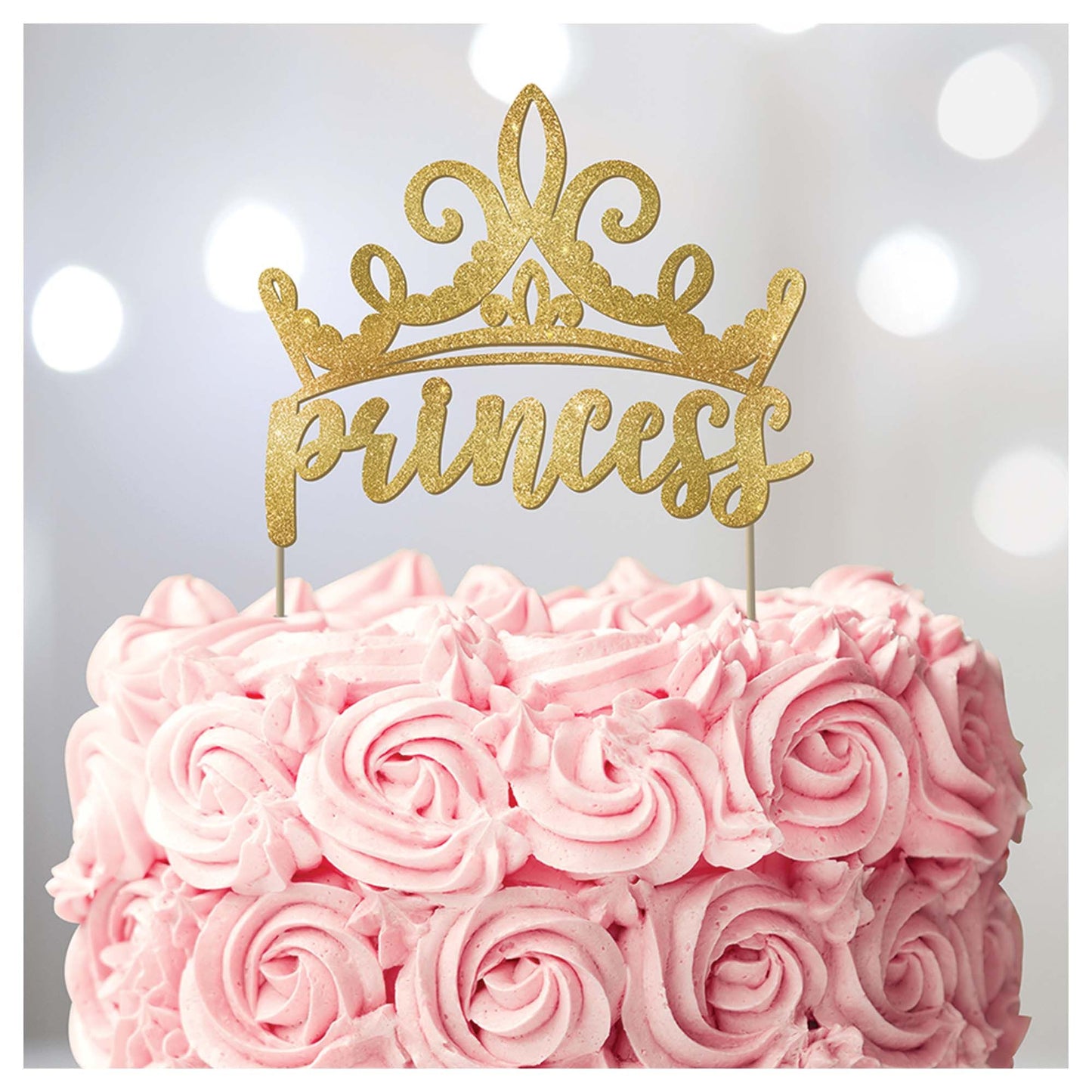 DISNEY PRINCESS GLITTER CAKE PI