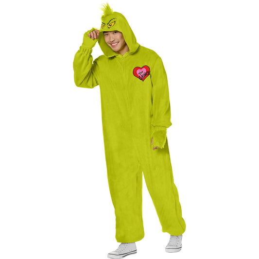 GRINCH JUMPSUIT ADULT XL