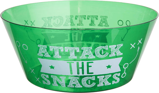 ATTACK THE SNACK FOOTBALL BOWL